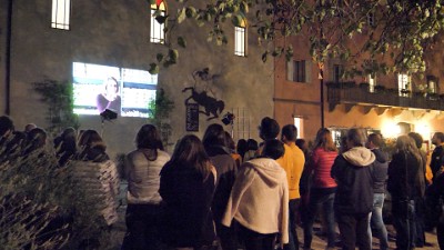 Proiezione di un video Monte Voltraio  prodotto dai ragazzi del Liceo Carducci di Volterra