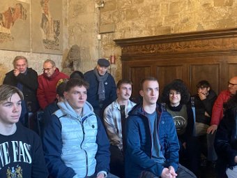 Empfang im Rathaus von Volterra -  Inaugurazione presso il Comune di Volterra 11.01.2025 (12)