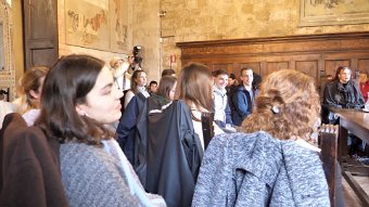 Empfang im Rathaus von Volterra -  Inaugurazione presso il Comune di Volterra 11.01.2025 (2)