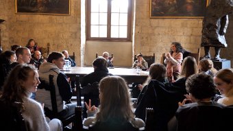 Empfang im Rathaus von Volterra -  Inaugurazione presso il Comune di Volterra 11.01.2025