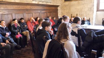 Empfang im Rathaus von Volterra -  Inaugurazione presso il Comune di Volterra 11.01.2025 (18)