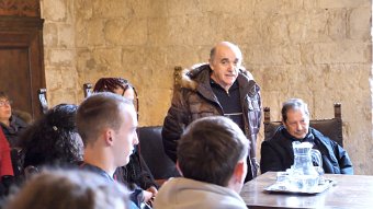 Empfang im Rathaus von Volterra -  Inaugurazione presso il Comune di Volterra 11.01.2025 (8)