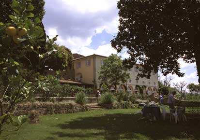 Les Arcades - vue du parc